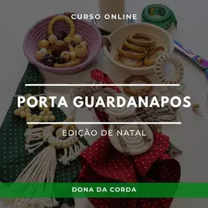 Curso Porta Guardanapos de Natal