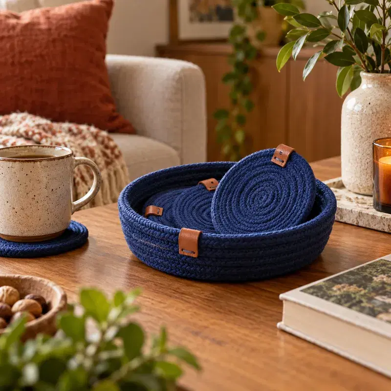 Cesta com Porta-Copos