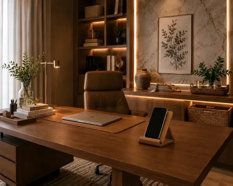 Home office elegante