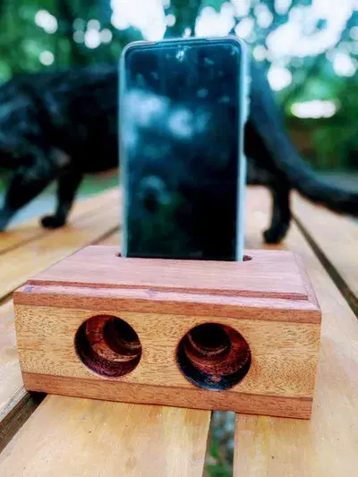 Speaker Suporte e Amplificador para Celular