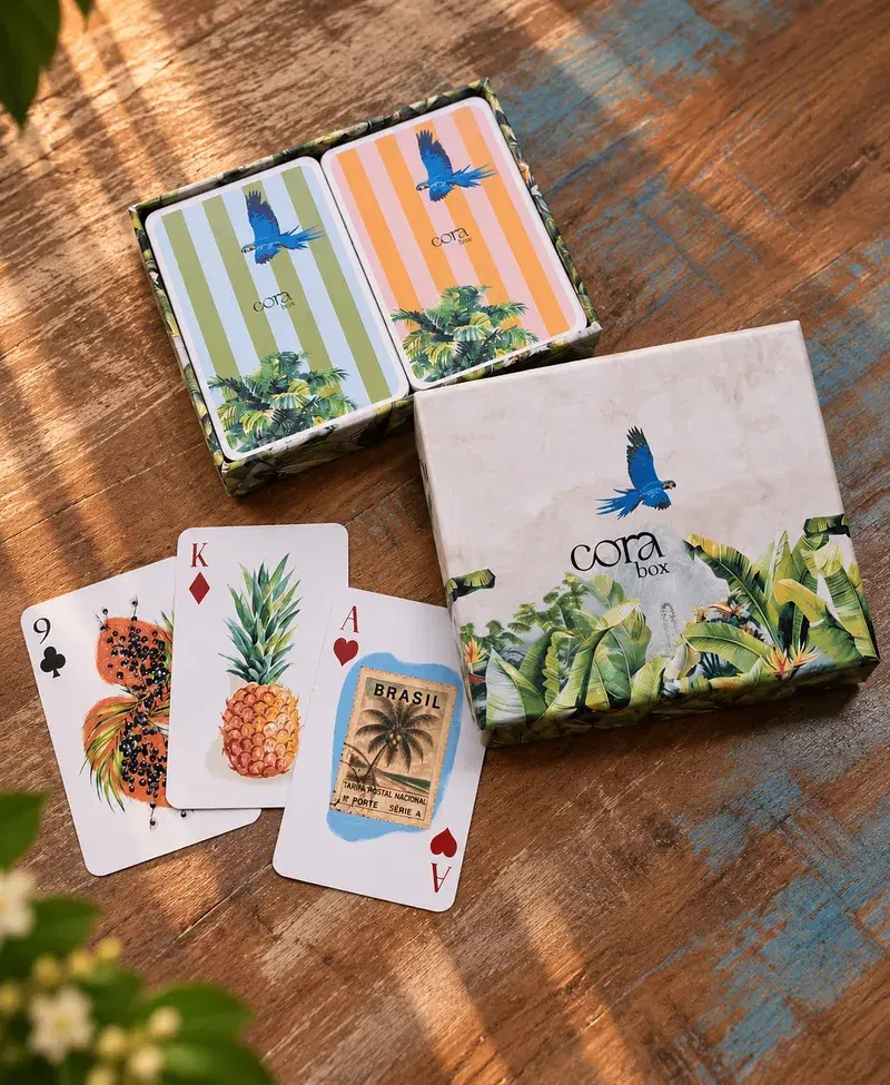 Baralho Tropicaleiro- Tropical e Brasileiro CoraBox