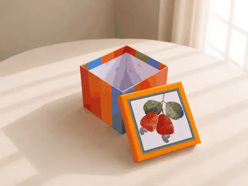 Caixa Cartonada Cubo - Estampada CoraBox