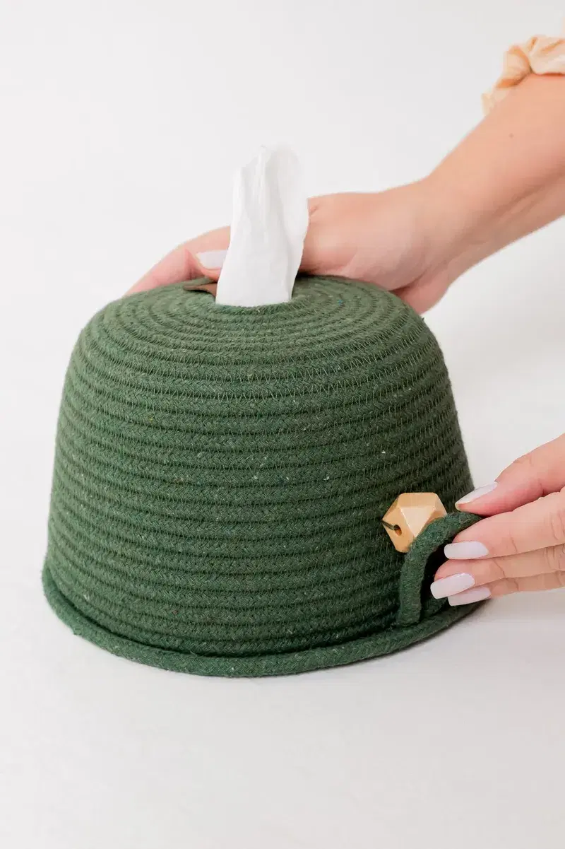 Porta Papel Higiênico ou Papel-Toalha em Corda