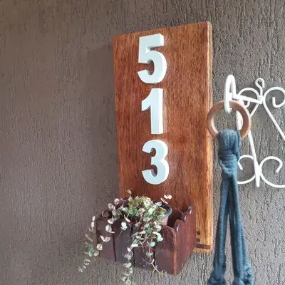 Placa para Numeral Residencial