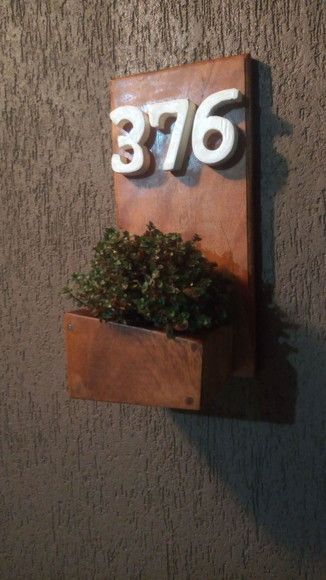 Placa para Numeral Residencial