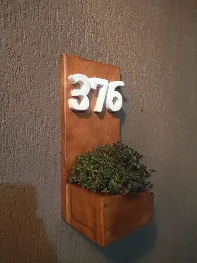 Placa para Numeral Residencial