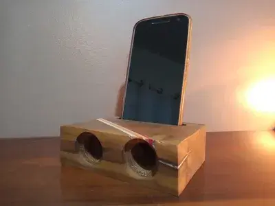 Speaker Suporte E Amplificador Para Celular
