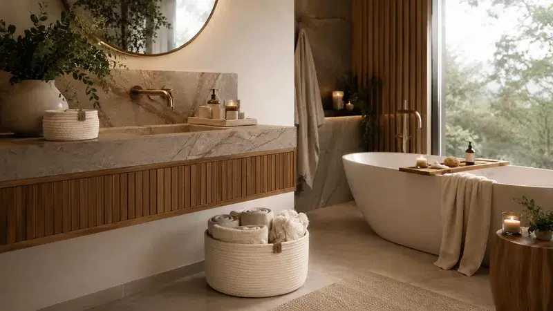 Spa em Casa com Cestaria Artesanal
