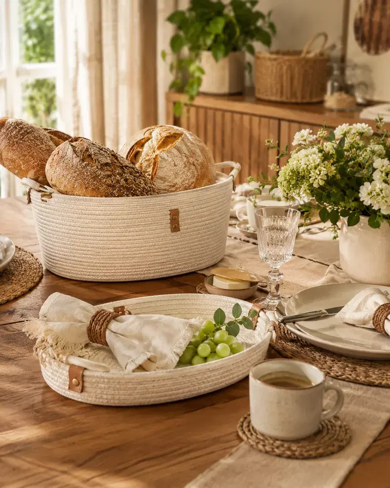 Mesa de Café da Manhã Aconchegante