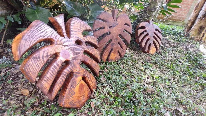 Costelas de Adão em bolacha de madeira