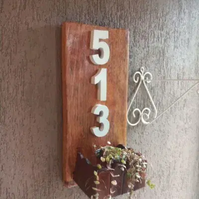 Placa para Numeral Residencial